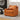 KKP 30.7"W Modern Mid-Century Faux Leather Single Sofa Accent Chair for Living Room, Brown
