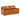 KKP Modern Mid-Century Faux Leather 2-Seater Loveseat Sofa for Living Room, Brown
