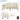 KKP 75 " Fabric Tufted Upholstered Sofa Couch with Square Arm, Modern 3 Seater Sofa for Living Room, Beige