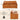 KKP 2 Pieces Modern Mid-Century Living Room Sofa Sets, Loveseat Sofa and 3 Seater Sofa Couch, Brown Faux Leather